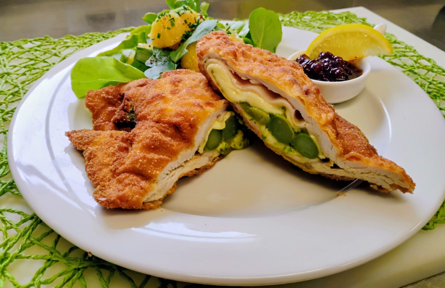 Spargelschnitzel